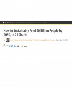 How To Sustainably Feed 10 Billion People By 2050 In 21 Charts